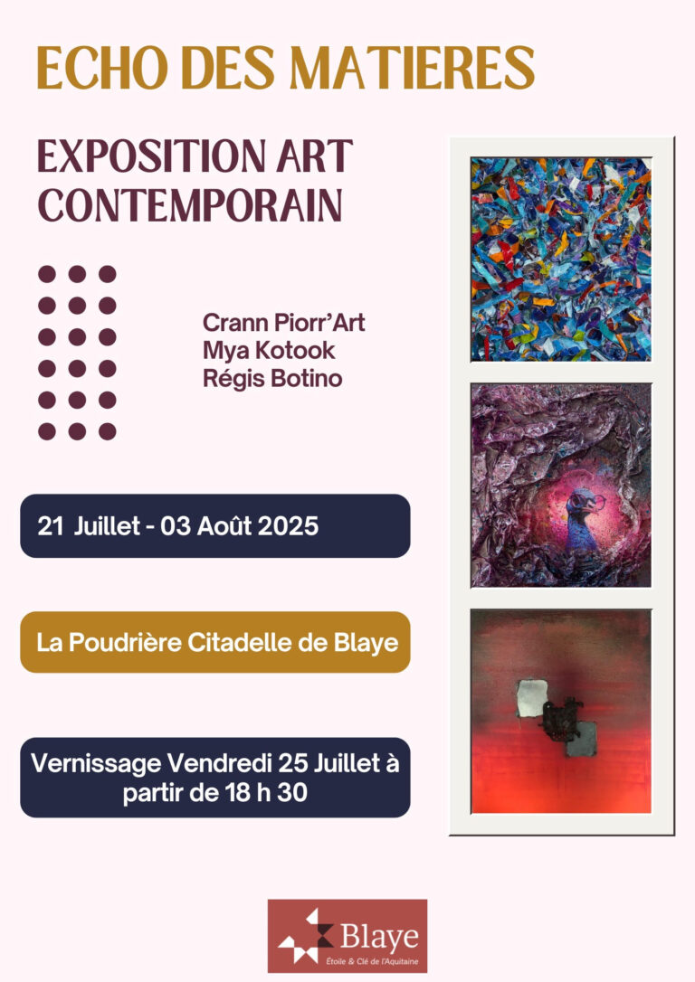 Affiche Echo des Matières