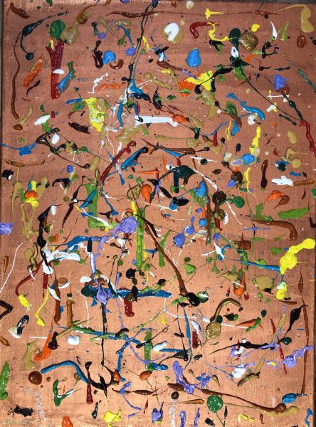 Huile sur toile en lin 73x54 cm @Crann Piorr'Art 2022